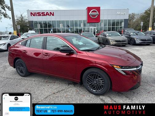 Scarlet Ember Tintcoat 2026 Nissan Sentra SV