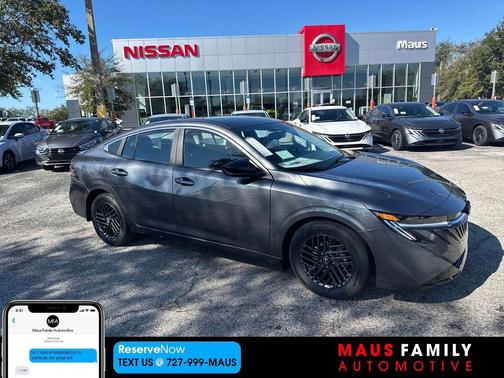 Gun Metallic 2026 Nissan Sentra SV