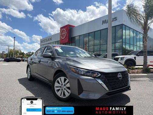 Gun Metallic 2024 Nissan Sentra S