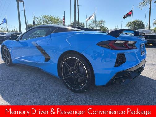 Rapid Blue 2023 Chevrolet Corvette Stingray w/2LT