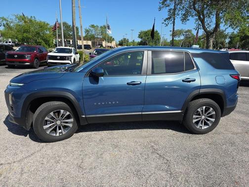 Lakeshore Blue Metallic 2025 Chevrolet Equinox 1LT