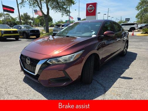 Rosewood Metallic 2020 Nissan Sentra SV