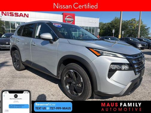 Brilliant Silver Metallic 2024 Nissan Rogue SV