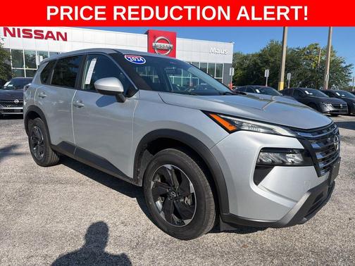 Brilliant Silver Metallic 2024 Nissan Rogue SV