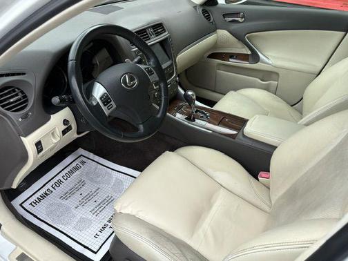 WHITE 2011 Lexus IS 250 Base