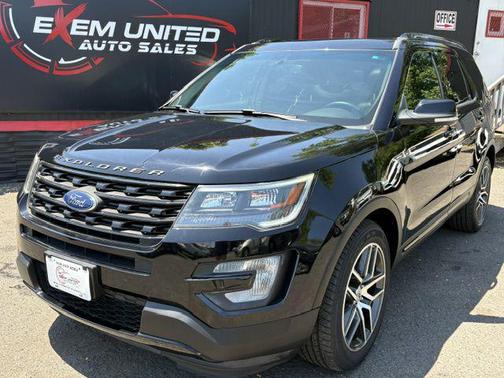 Ruby Red Metallic Tinted Clearcoat 2017 Ford Explorer sport