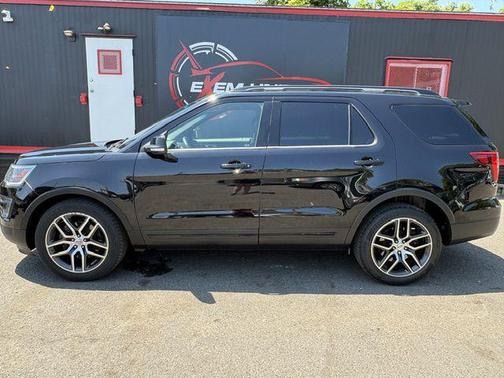Ruby Red Metallic Tinted Clearcoat 2017 Ford Explorer sport