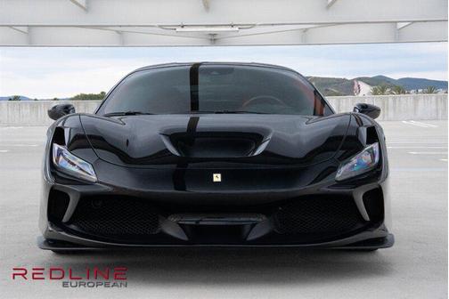 black 2020 Ferrari F8 Tributo Base