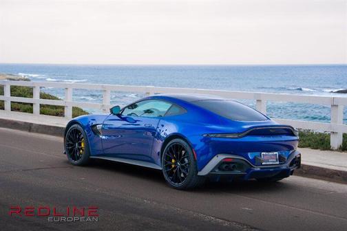 Blue 2023 Aston Martin Vantage V8