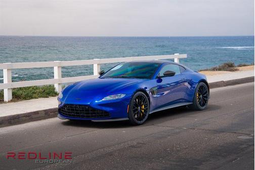 Blue 2023 Aston Martin Vantage V8