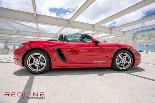 Red 2022 Porsche 718 Boxster T