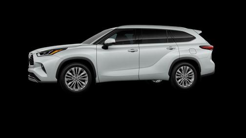 Wind Chill Pearl 2026 Toyota Highlander Platinum