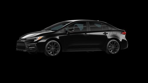 Midnight Black Metallic 2026 Toyota Corolla SE