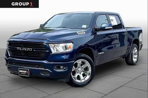 Patriot Blue Pearlcoat 2021 RAM 1500 Big Horn/Lone Star