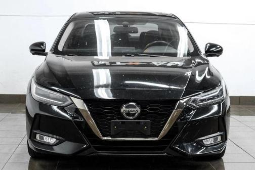 Black 2020 Nissan Sentra SR