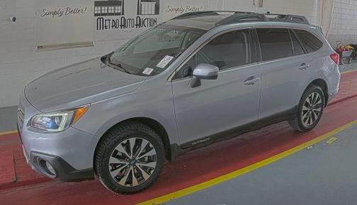 Ice Silver Metallic 2017 Subaru Outback 2.5i Limited SUV