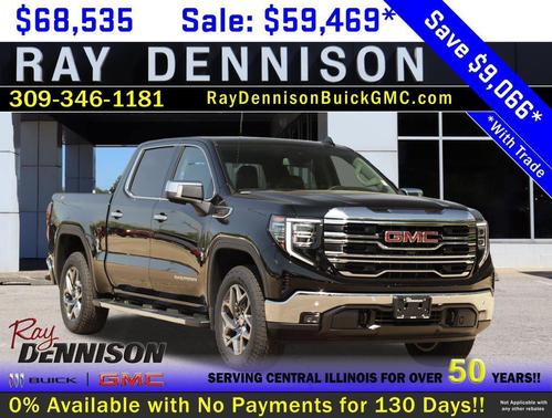Onyx Black 2026 GMC Sierra 1500 SLT