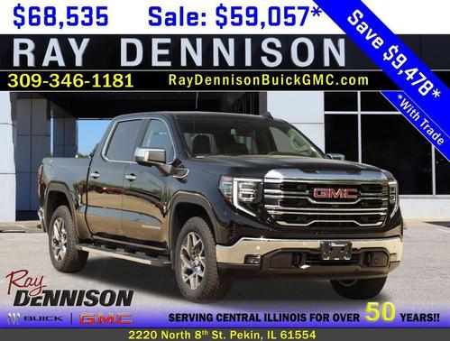 Onyx Black 2026 GMC Sierra 1500 SLT