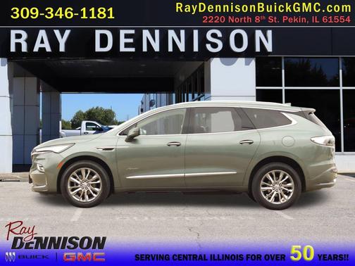 Sage Metallic 2023 Buick Enclave Avenir AWD