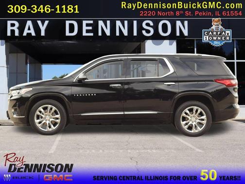 Mosaic Black Metallic 2021 Chevrolet Traverse High Country