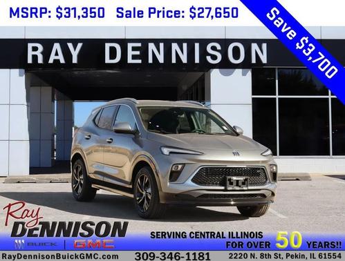 Moonstone Gray Metallic 2026 Buick Encore GX Sport Touring
