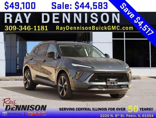 Quartz Blue Metallic 2026 Buick Envision Sport Touring AWD