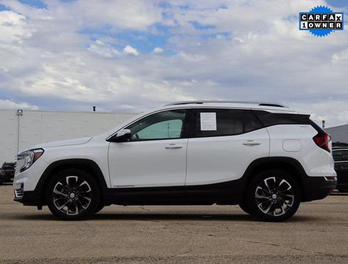 Summit White 2022 GMC Terrain SLT