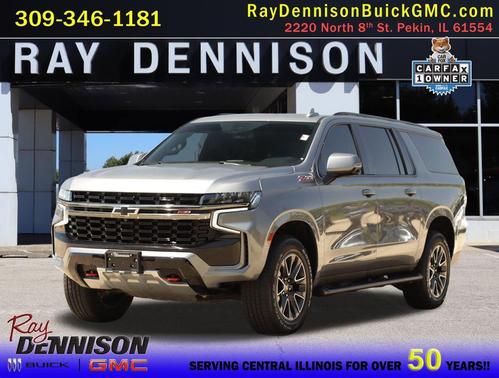 Satin Steel Metallic 2022 Chevrolet Suburban 4WD Z71