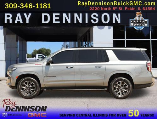 Satin Steel Metallic 2022 Chevrolet Suburban 4WD Z71