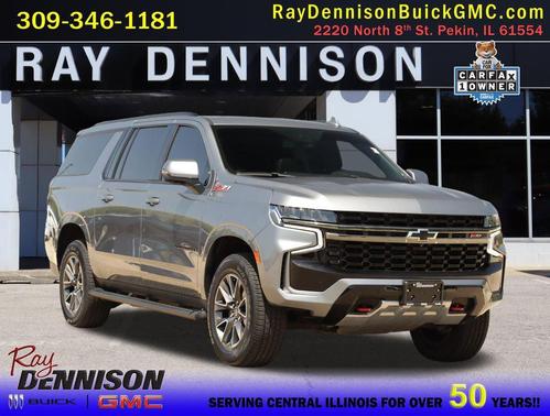 Satin Steel Metallic 2022 Chevrolet Suburban 4WD Z71