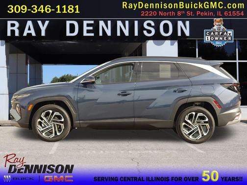 Atlantis Blue 2026 Hyundai TUCSON Limited