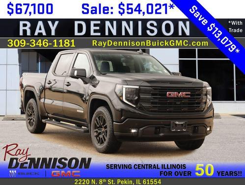 Onyx Black 2026 GMC Sierra 1500 Elevation