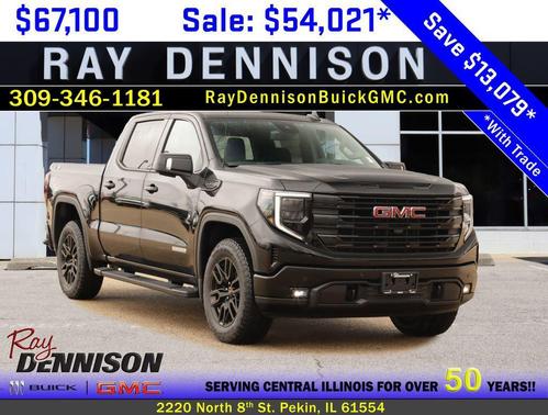 Onyx Black 2026 GMC Sierra 1500 Elevation