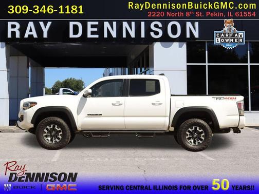 White 2022 Toyota Tacoma TRD Off Road