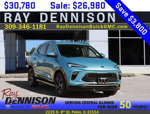 Aquamarine Blue Metallic 2026 Buick Encore GX Sport Touring