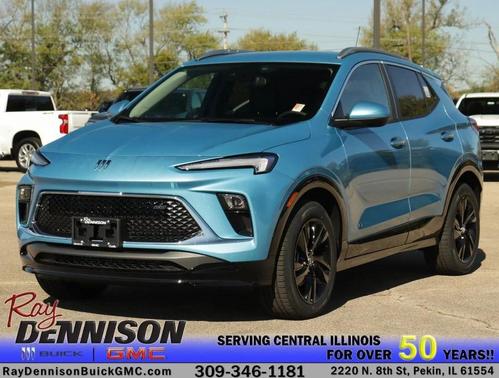 Aquamarine Blue Metallic 2026 Buick Encore GX Sport Touring