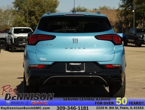 Aquamarine Blue Metallic 2026 Buick Encore GX Sport Touring