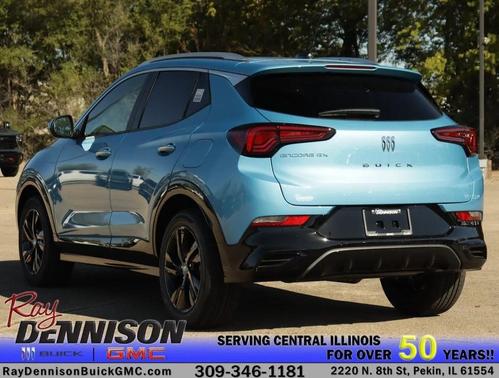 Aquamarine Blue Metallic 2026 Buick Encore GX Sport Touring