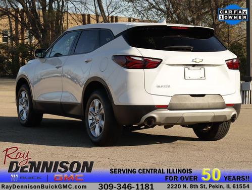 Summit White 2021 Chevrolet Blazer 1LT