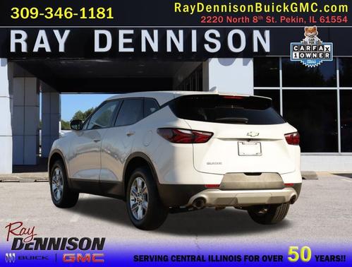 Summit White 2021 Chevrolet Blazer 1LT