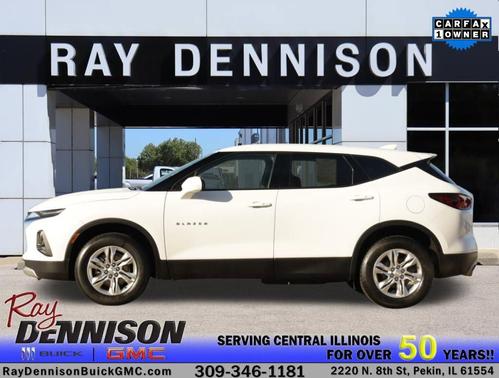 Summit White 2021 Chevrolet Blazer 1LT