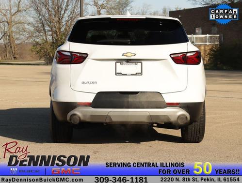 Summit White 2021 Chevrolet Blazer 1LT