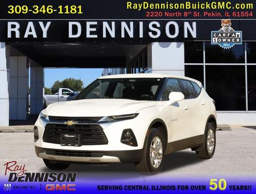 Summit White 2021 Chevrolet Blazer 1LT