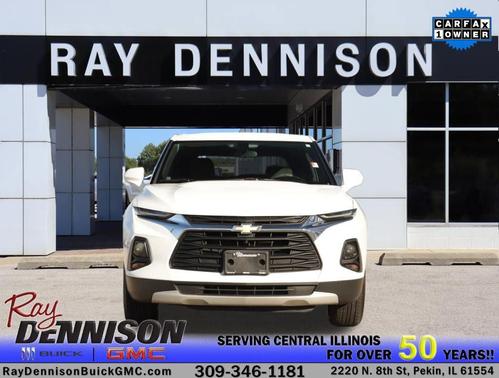 Summit White 2021 Chevrolet Blazer 1LT