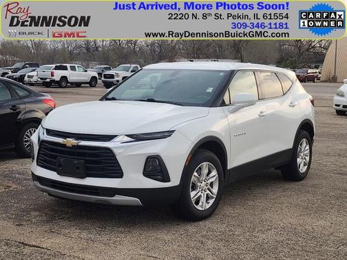 Summit White 2021 Chevrolet Blazer 1LT
