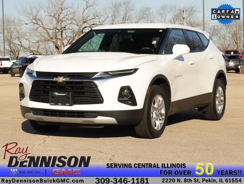 Summit White 2021 Chevrolet Blazer 1LT