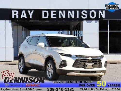 Summit White 2021 Chevrolet Blazer 1LT