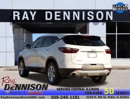 Summit White 2021 Chevrolet Blazer 1LT