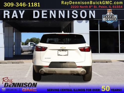 Summit White 2021 Chevrolet Blazer 1LT