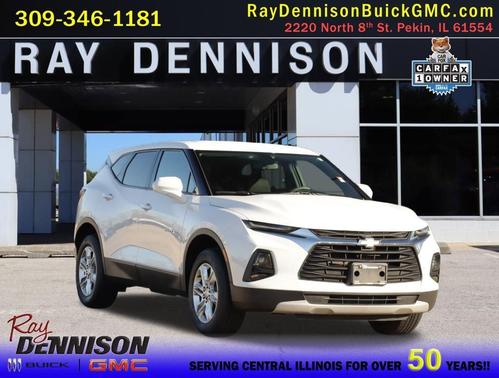 Summit White 2021 Chevrolet Blazer 1LT